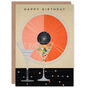 Abstract Cocktail Glass Drinks Him Her Birthday Card, thumbnail 1 of 4