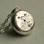 Sterling Silver Personalized Star Sign Constellation Locket, thumbnail 1 of 10