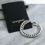 Chunky Stainless Steel Men's Curb Bracelet, thumbnail 2 of 6