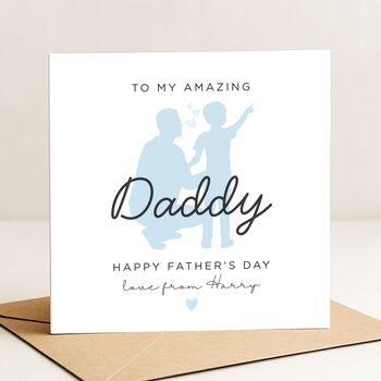 Daddy Father's Day Card From Son, 2 of 7