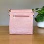 Cross Body Bag With Tassel In Pink, thumbnail 2 of 2