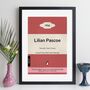 Personalised 70th Birthday Print 1956 Book Cover Gift, thumbnail 3 of 12