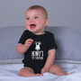 Personalised First Christmas Baby Grow, thumbnail 1 of 3