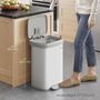 50 L Metal Kitchen Pedal Bin Waste Bin, thumbnail 1 of 10