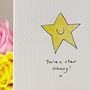 Personalised ‘Smiley Star’ Handmade Card, thumbnail 1 of 7