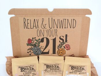 21st Birthday Self Care Pick And Mix Bath Gift Box, 2 of 4