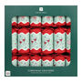 Bon Noel Green And Red Christmas Crackers, thumbnail 4 of 5