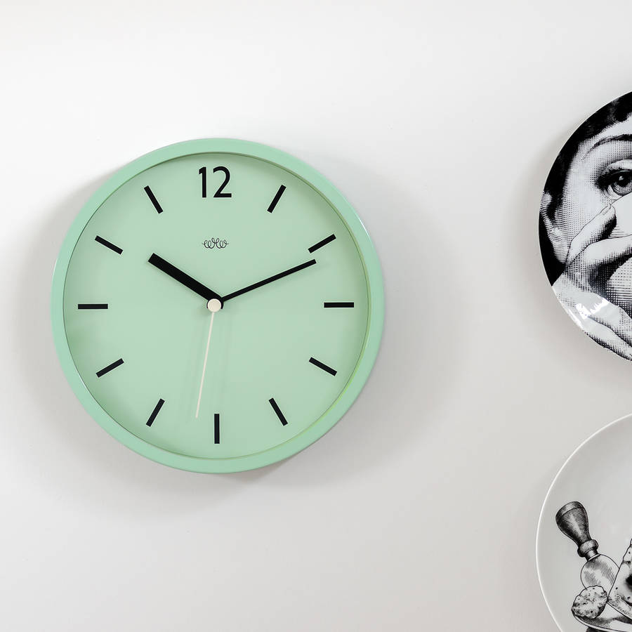 modern wall clock by the best room