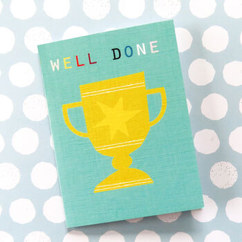 Mini Well Done Trophy Card, 4 of 4