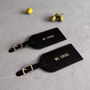 Personalised Mr And Mrs Leather Luggage Tags, thumbnail 1 of 12