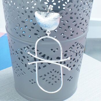 Sterling Silver Mato Stud Earrings, 2 of 4