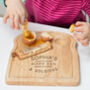 Personalised Egg And Toast Board For Children, thumbnail 1 of 6