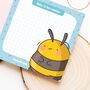 Cute Bee Sticky Notes, thumbnail 3 of 6