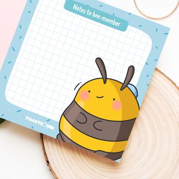 Cute Bee Sticky Notes, 3 of 6