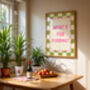 What's For Pudding Kitchen Art Print, thumbnail 4 of 6
