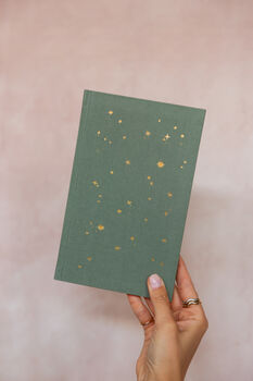 Starry Lined Notebook/ Personalised Notebook/Gift, 10 of 10