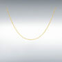9ct Gold Ladies Paperclip Chain, thumbnail 1 of 4