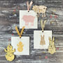 Easter Bunny, Lamb And Chick Seed Paper Card Set, thumbnail 1 of 7