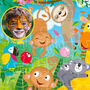 Personalised Jungle Fun Birthday Jigsaw Puzzle, thumbnail 2 of 9