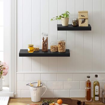 40 Cm Floating Shelf Wall Mounted Rack, 4 of 8