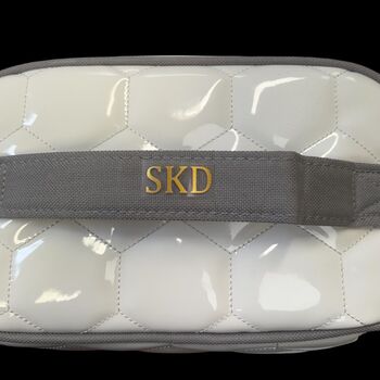 Personalised White Football Lunch Bag, 2 of 12