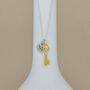 Personalised Gold Plated Key Necklace, thumbnail 1 of 5