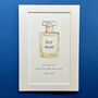 Just Like Mum Mother's Day Perfume Bottle Print, thumbnail 1 of 3