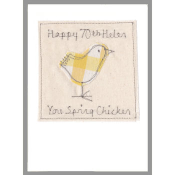 Personalised Chicken Birthday Card, 3 of 12