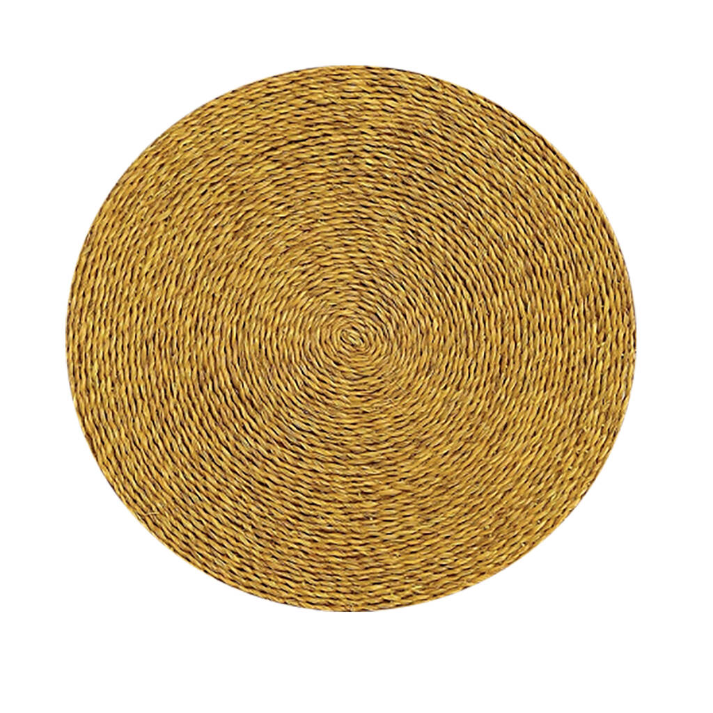 Round Coloured Grass Placemat, 1 of 9