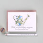 Personalised Liberty Watering Can Mother's Day Card, thumbnail 1 of 2