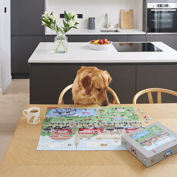 Dog Walkers Of London Jigsaw Puzzle, 12 of 12