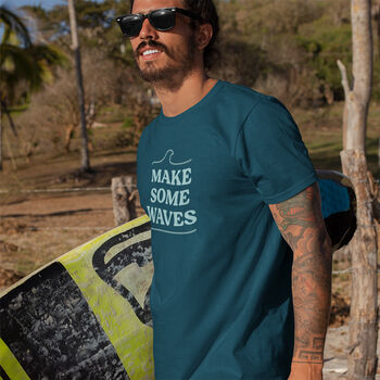Make Some Waves Surfer T Shirt, 3 of 7