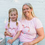 Personalised Heart Woman's Mummy And Child Pyjamas, thumbnail 7 of 12