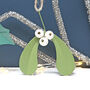 Mistletoe Christmas Tree Decoration, thumbnail 3 of 4