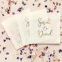 Set Of 10 Foil Wedding Confetti Bags, thumbnail 2 of 3