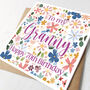 Personalised Granny Birthday Card, thumbnail 1 of 2