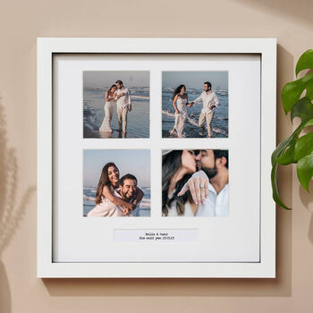 Personalised Four Windows Photo Frame, 3 of 6