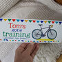 Personalised Gone Cycling Sign, thumbnail 6 of 6