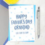 Grandad From The Bump Father's Day Card, thumbnail 1 of 3