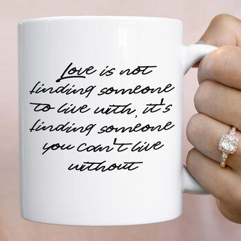 Love Quote Mug Valentine Gift For Him Or Her, 6 of 8