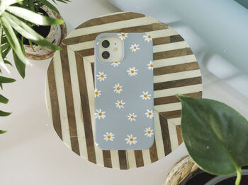 Daisies Eco Friendly Bio Phone Case, 3 of 7