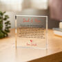 Dad And Me Personalised Daddy Plaque Gift, thumbnail 2 of 5