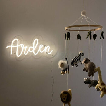 Personalised Neon Name Light, 7 of 12