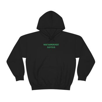 'Be The Change' Retro Style Environmental Hoodie, 4 of 12