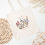 Personalised Knitting Basket Storage Tote Bag, thumbnail 1 of 3