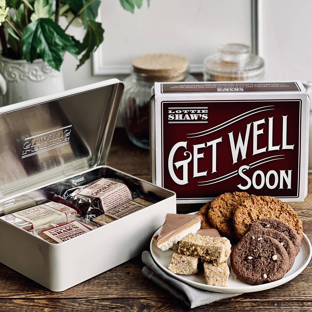 Get Well Soon Tin Of Baked Treats, 1 of 6