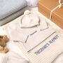 Baby Luxury Mini Stripe Knitted Gift Box, thumbnail 2 of 11