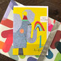 Elephant 1st Birthday Card, thumbnail 5 of 5