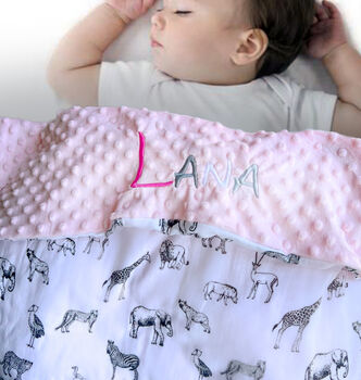 Personalised Handmade Baby Blanket, 3 of 9