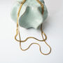 Gold Layered Necklace–18 K Gold Plated Waterproof Chain, thumbnail 5 of 5